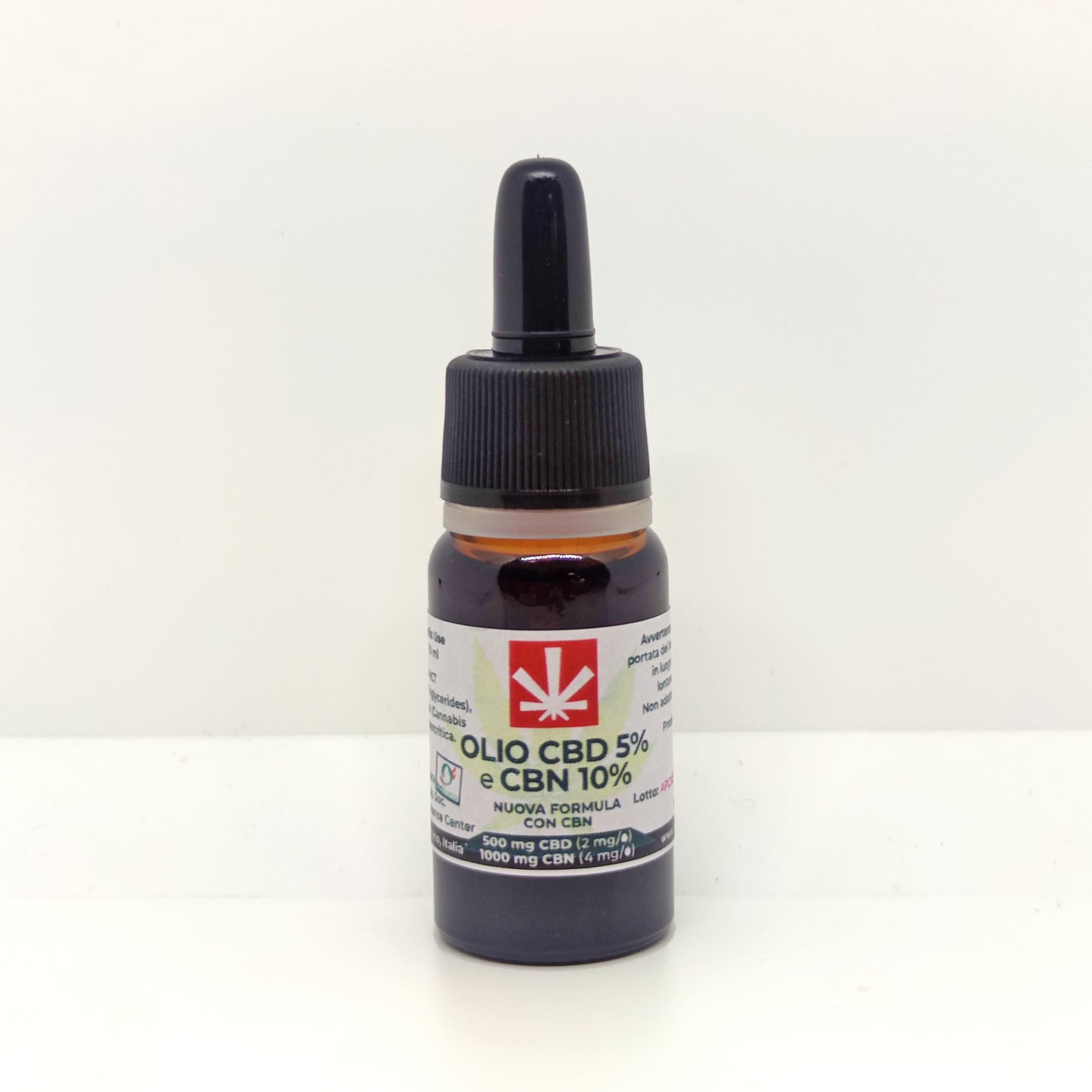 Olio CBD 5% + CBN 10% Fullspectrum