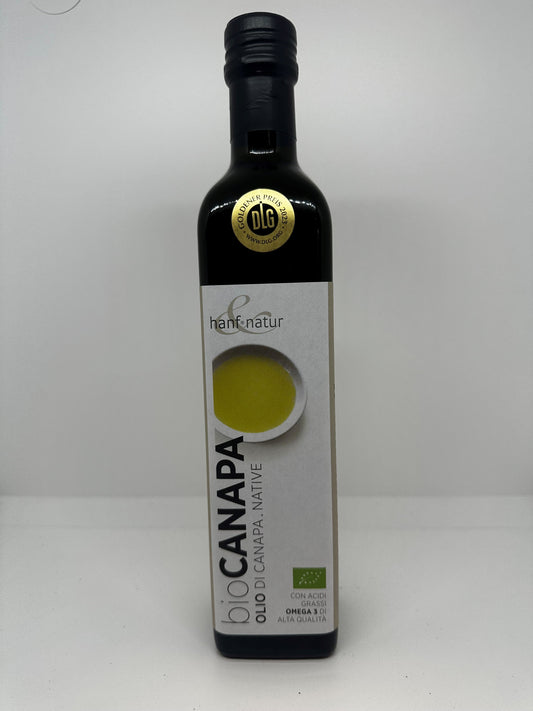 Olio alimentare di Canapa BIO 500ml